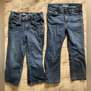 DL1961 Indigo Denim Jeans and Wrangler jeans toddler size 3T